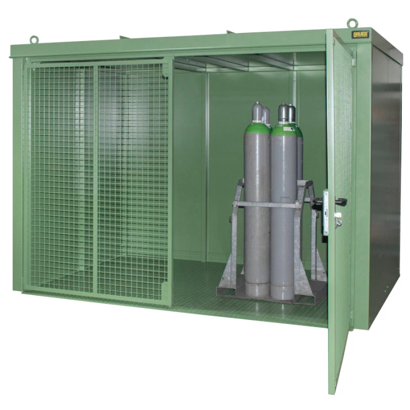 Conteneur pour bouteilles de gaz ignifuge - Résistance au feu F90_0