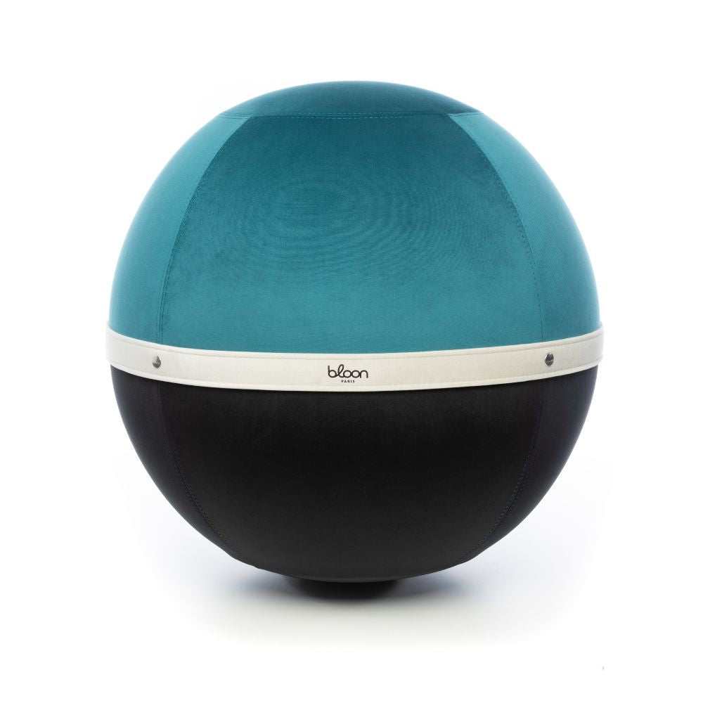 Siège ballon ergonomique - Bloon Elixir - Design vintage en velours doux - Assise dynamique pour posture améliorée_0