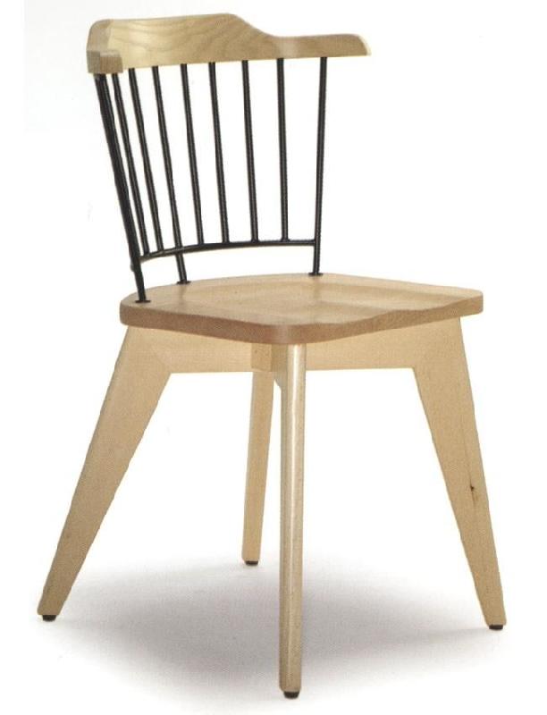 Chaise Rodney - châssis en hêtre naturel_0
