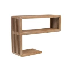 Etagère murale Calopsite 70 cm -  Marron Autre Bois Amadeus 70x21 cm - marron Bois massif 3520071971148_0