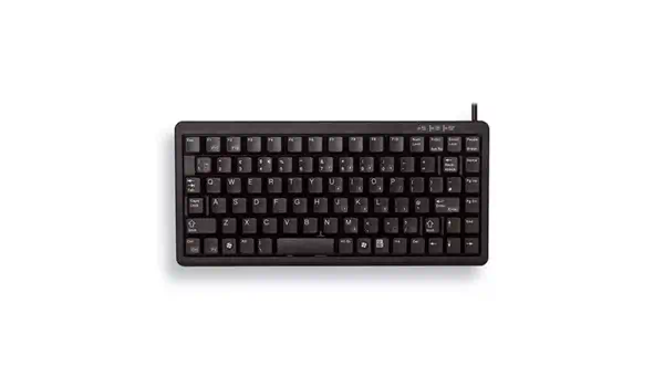 G84-4100 compact keyboard clavier filaire miniature, usb/ps2, noir, azerty - fr_0
