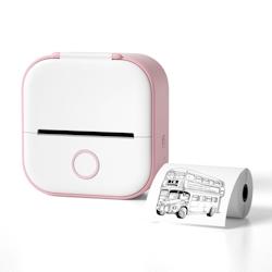 Mini Imprimante Portable Bluetooth Pour Étiquettes Et Photos Rose Rose YONIS - rose 3615616969794_0