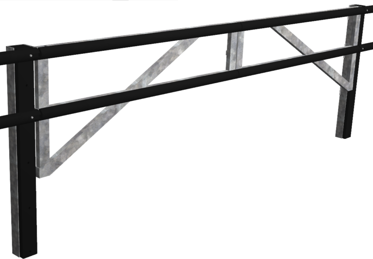 Portails battants en aluminium