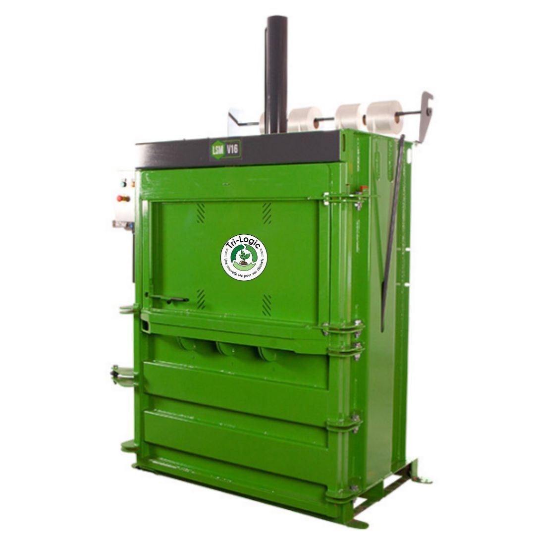 Presse à balles haute capacité ou compacteur hydraulique vertical avec balles de 150 à 300kg_0
