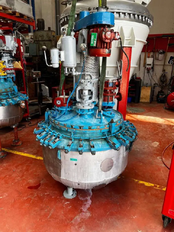 Réacteur dietrich émaillé 290 litres avec agitation et veste d'occasion - référence                        :                         c7554_0