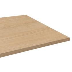 Restootab Plateau 60x60 decor chene alba - marron Bois manufacturé PL-6060M-CH.ALB_0