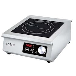 Saro Plaque de cuisson à induction LILLY, 1 zone de cuisson pour casseroles max. Ø 340 mm, 5 kW, LH 402 x 525 x 182 mm - 360-1070_0