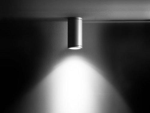 Slot Round - Luminaires plafonniers Sistemalux - Aluminium moulé IP65 pour applications extérieures_0