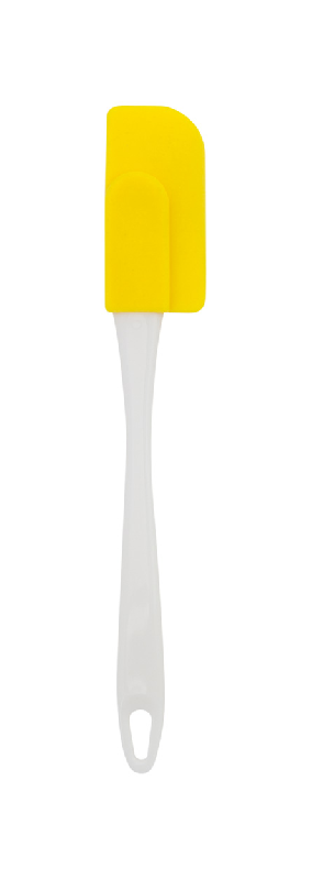 Spatule de cuisine en silicone - couleur blanc - poids 23g_0