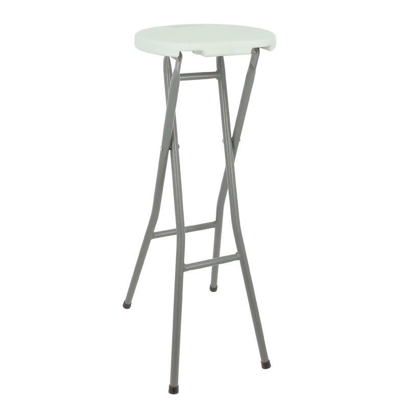 Tabouret pliant haut HDPE Nimes -_0