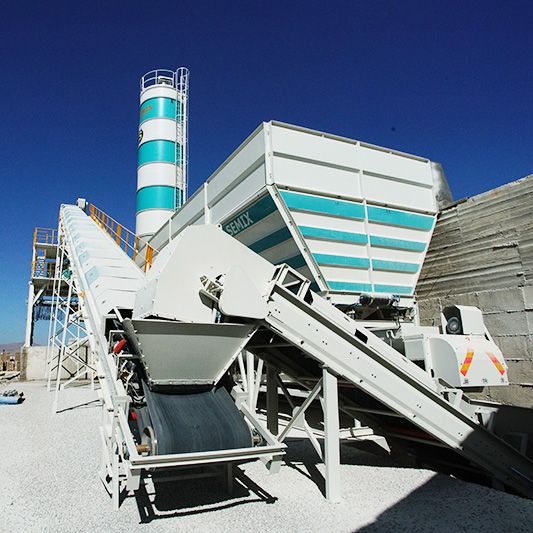 Centrale à béton Turkuaz 105 - Semix - 105 m3/hr - Type Fixe_0