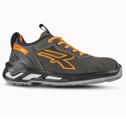 U-Power - Baskets de sécurité basses avec renfort anti-shock DUKE - Usage général - ESD S3 CI SRC Gris / Orange Taille 41 - 41 gris matière synth_0