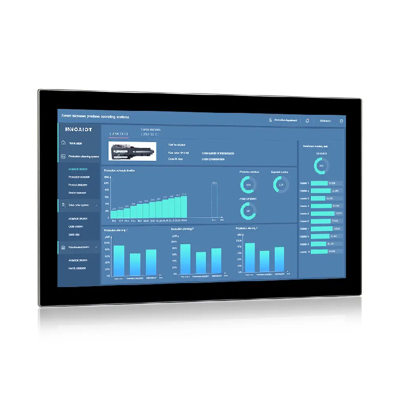 Panel PC industriel fanless 23.8
