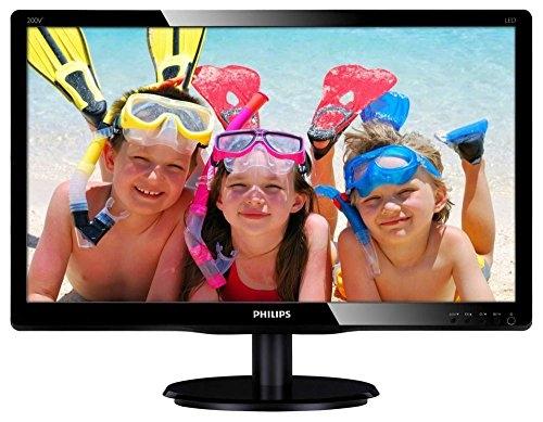 PHILIPS V-LINE 200V4QSBR - ÉCRAN LED 20'' (19.53'' VISUALISABLE) - FULL HD 1920X1080 - MVA - NOIR BRILLANT_0