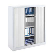ARMOIRES À RIDEAUX ECO-CONÇUE CLASSIQUES BLANC H 136 X L 120
