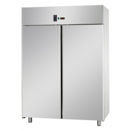 Armoires réfrigérées positives et négatives - 2 portes pleines en inox - 1200 L - Groupe tropicalisé_0