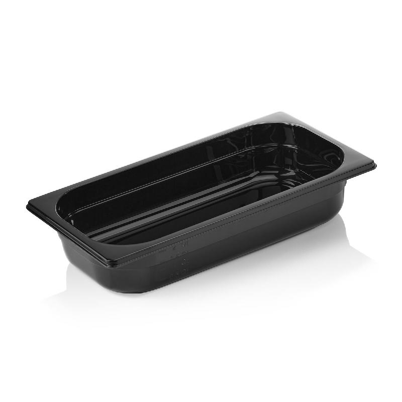 Bac GN 1/3 polycarbonate H 65 mm 2,5 ltr noir GN 96 - Was Germany - 4044925147491_0