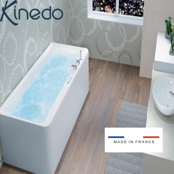 BAIGNOIRE BALNÉO SAMBA MAT 170X70 CM TÊTE À GAUCHE SENSATION AIR POOL - KINEDO BSLI170MGSAP1