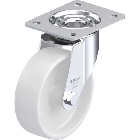 BLICKLE - ROULETTE PIVOTANTE Ø 150MM BANDAGE POLYAMIDE PA 6.6 300KG - LE-PO 150G