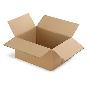 CAISSE CARTON POUR VÊTEMENTS DOUBLE CANNELURE RAJA