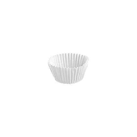 CAPSULE INGRAISSABLE PETITS FOURS D.2.4X2 CM BLANC (VENDU PAR 500)