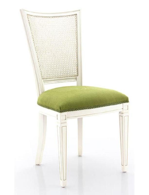 Chaise de restaurant dos canné Magny - assise rembourrée_0