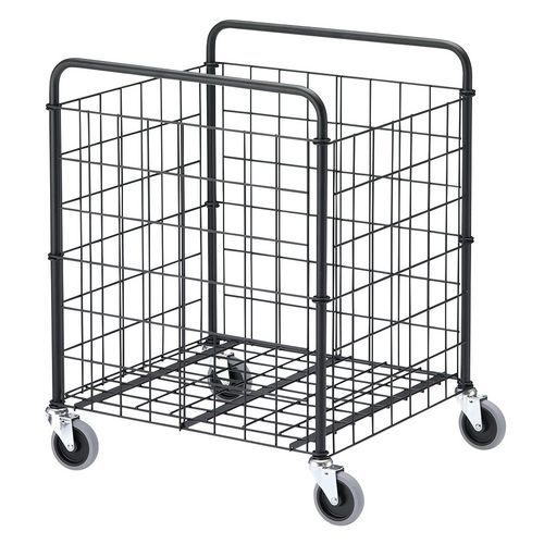 CHARIOT GRILLAGÉ PLIABLE 600X550 MM - 100 KG - HELGE NYBERG
