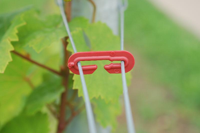 Clip Drahtex - 1,8-2,2 mm, 27 mm - Lot de 1000 pièces - Résistant aux UV_0