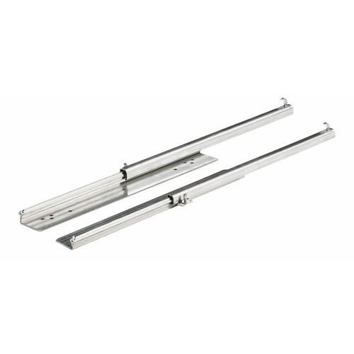 COULISSES À BILLES QUADRO 40BM-CHARGE 40KG-SORTIE PARTIELLE-L330-490MM HETTICH