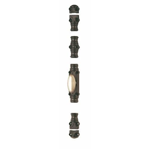 CRÉMONE EN APPLIQUE EN FONTE POUR MENUISERIE BOIS - RY 59-01 TORBEL