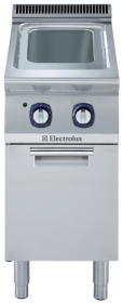 Cuiseur à pâtes - 1 cuve de 24.5 L sur soubassement fermé - Acier inoxydable AISI 304 - Référence 371098_0