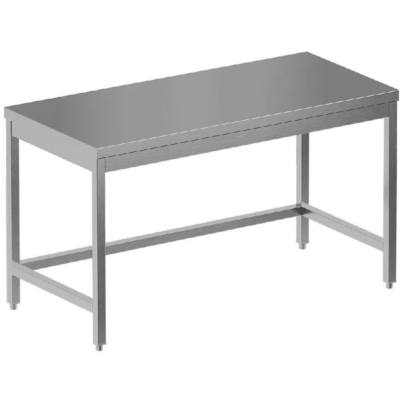 Diamond - Table de travail sans sous tablette - réf. TL1270-SS7 - gris AKS-TL1270-SS7_0