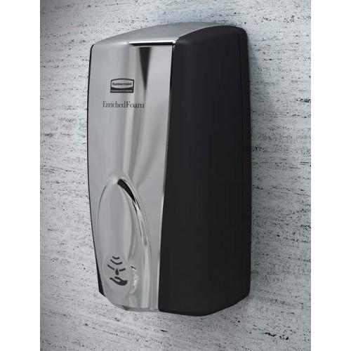 DISTRIBUTEUR DE SAVON AUTOMATIQUE AUTOFOAM - 1100ML - CHROMÉ RUBBERMAID