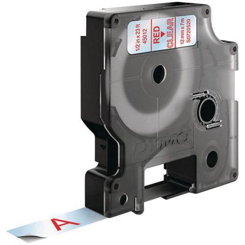 DYMO 1 CASSETTE DE RUBAN D1 LARGEUR 12 MM - DYMO