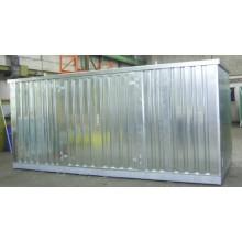 Entrepôt de stockage 6 m - tôlé avec rétention de 1454 litres pour produits chimiques_0