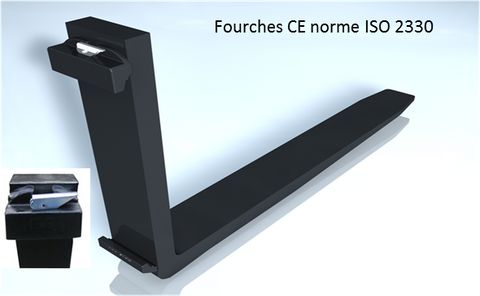 Fourche pour chariot élévateur industriel ou tout terrain selon norme FEM ou demande spécifique_0