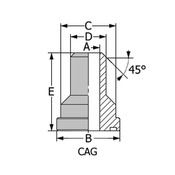 Gaine de protection thermique - Fibre de verre - Blanche - DN 6mm - APGFV00006_0