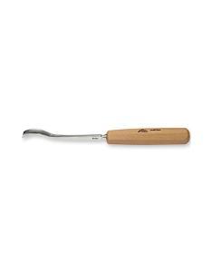 GOUGE MÉPLATE CONTRE-COUDÉE - LARGEUR 4MM - PROFIL 6