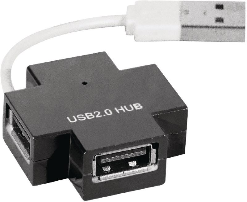 HUB 4 PORTS USB 2.0 CROIX NOIRE