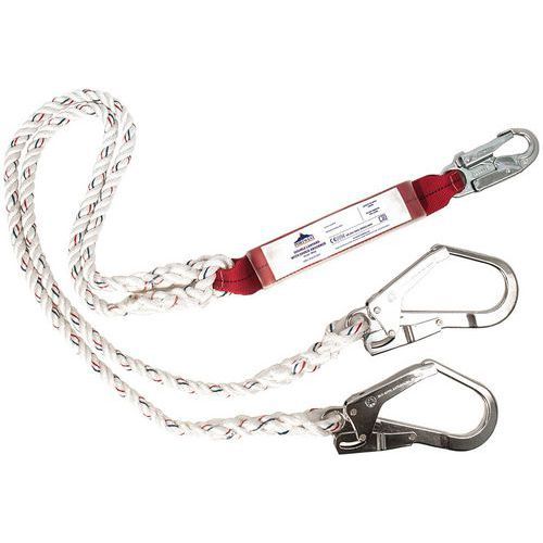 DOUBLE LANYARD WITH SHOCK ABSORBER FP25 - PORTWEST