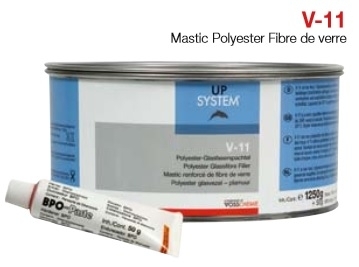 MASTIC POLYESTER FIBRE DE VERRE V-11