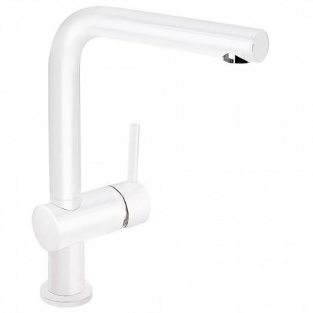 MITIGEUR ÉVIER BLANC MAT TOP TRES COLOR - TRES 030336BM