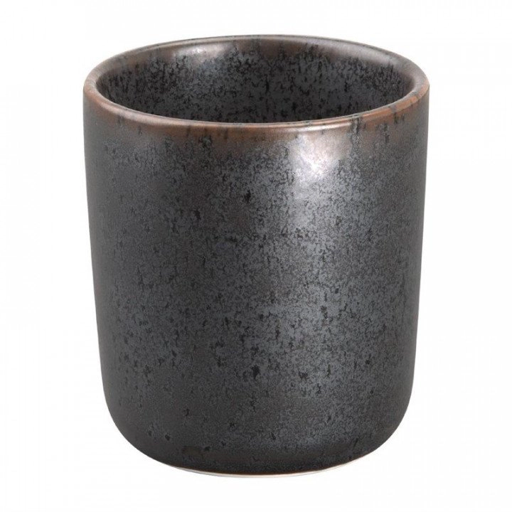 Olympia Lot de 6 gobelets 170 ml en porcelaine grise - 3701188006415_0