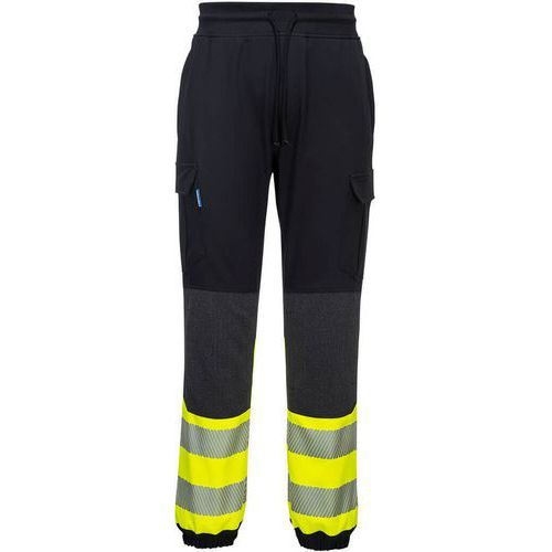 PANTALON DE TRAVAIL KX3 KX34 NOIR/JAUNE L - PORTWEST