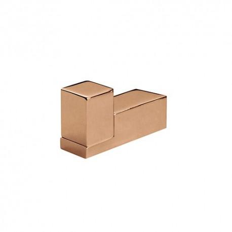 PORTE PEIGNOIRE DOMINO OR ROSE BROSSE ROBINETTERIE DOMINO - CRISTINA ONDYNA DM24134P