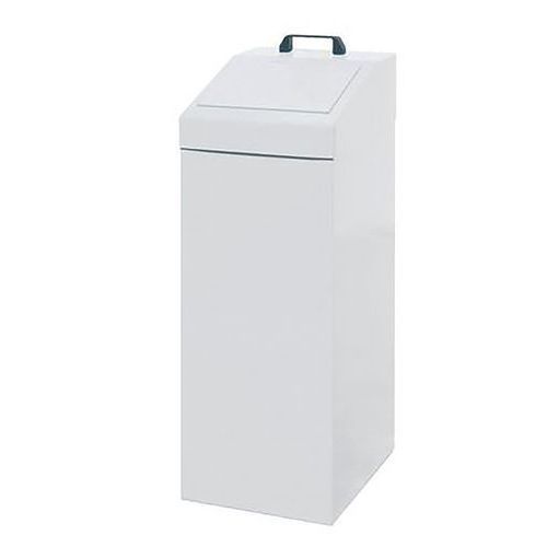 POUBELLE D'EXTÉRIEUR MÉTALLIQUE DE TRI SÉLECTIF - CAPACITÉ 100 L - GRIS