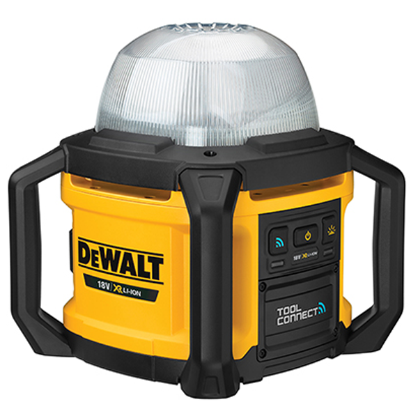 PROJECTEUR DE CHANTIER SANS FIL TOOLCONNECT 18V DCL074-XJ DEWALT SANS BATTERIE NI CHARGEUR