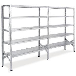 RAYONNAGE GALVASTAR® ÉLÉMENT SUIVANT 180X250X40 CM CHARGE 140KG