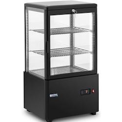 Refrigerated Display Case - 58 L - Royal Catering - 3 levels - black - locking - 4062859064110_0