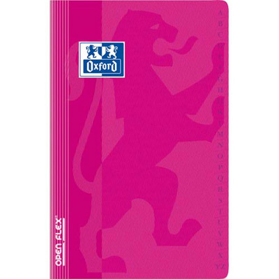 REPERTOIRE OXFORD OPEN FLEX RELIURE PIQÛRE - 9X14CM - 96 PAGES - 5X5 - COUVERTURE POLYPRO ASSORTIE
